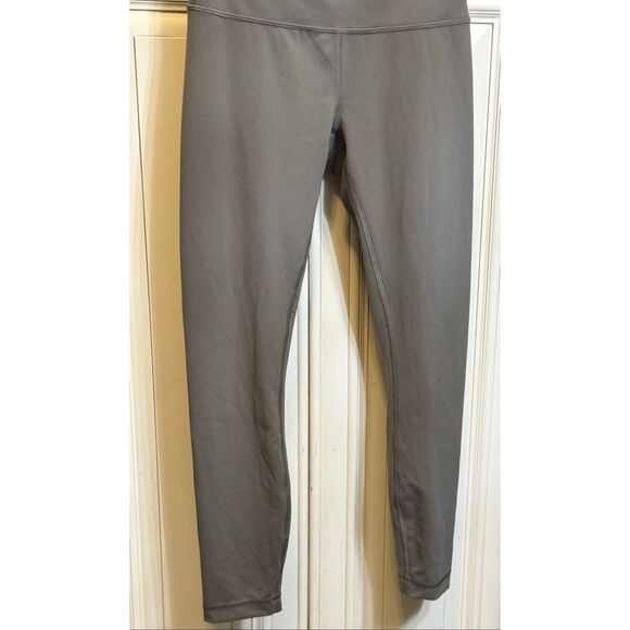 Lululemon Women's Pull On Stretch Athletic Yoga Cropped Leggings Black Size 6 - Picture 4 of 9